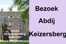 Bezoek Abdij Keizersberg Leuven